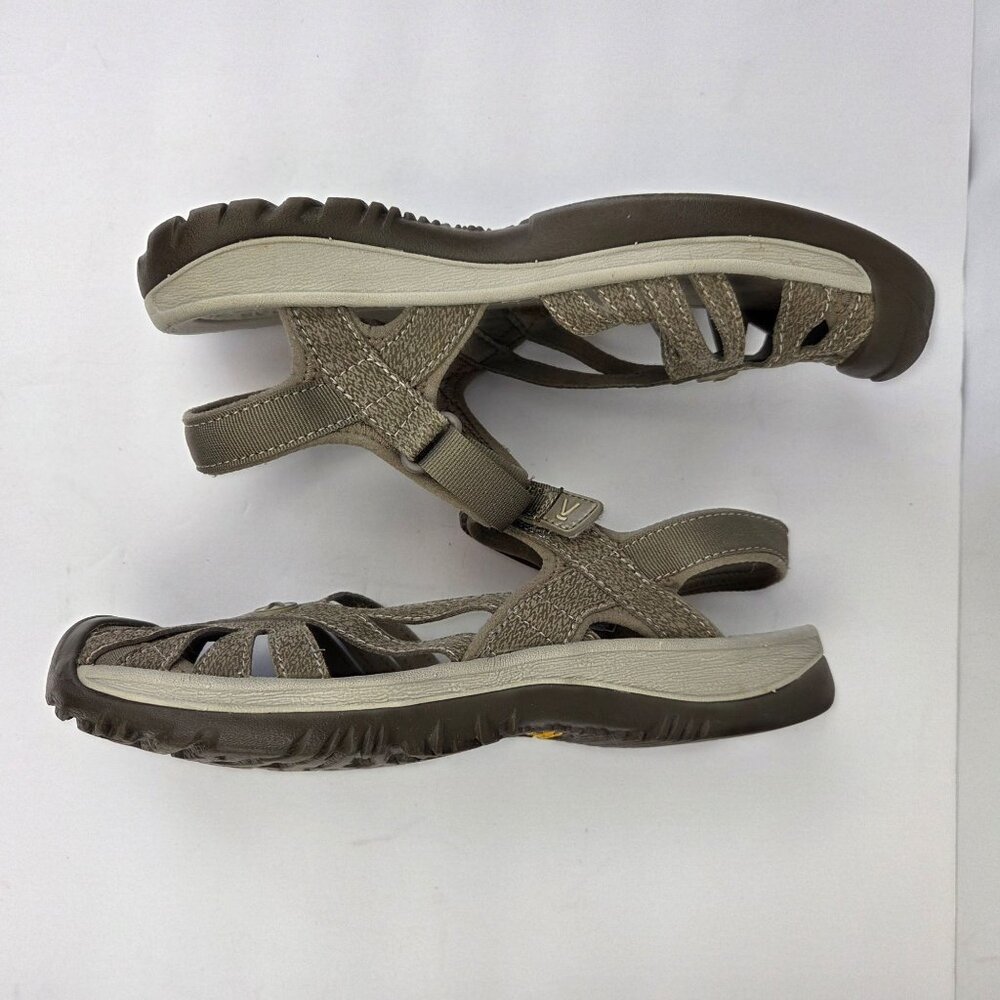 Keen Rose Sandals Brindle/Shitake Taupe Size 9 - Picture 5 of 14